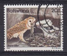 Botswana 1982 Mi. 309     20 T Bird Vogel Oiseau Schleieule Owl Uhle Eule - Botswana (1966-...)