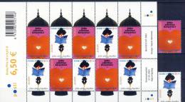 #Finland 2003. CEPT. Poster. Sheetlet + Single Stamps. Michel 1655-56. MNH(**) - Blocks & Kleinbögen