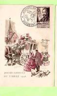 CARTE 1° JOUR  _  Journée Du Timbre1948  ARAGO  - CHAUMONT - ....-1949