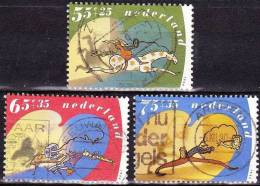 1990 Kinderzegels Gestempelde Serie NVPH 1457 / 1459 - Oblitérés