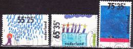 1988 Kinderzegels Gestempelde Serie NVPH 1415 / 1417 - Usati