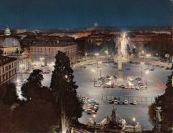 Roma Di Notte - Piazza Del Popolo - Lugares Y Plazas