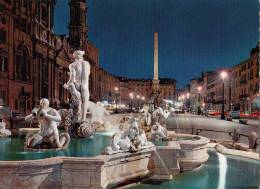 Roma Di Notte - Piazza Navona - Lugares Y Plazas