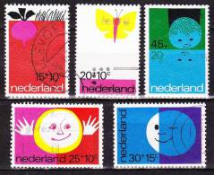 1971 Kinderzegels Gestempelde Serie NVPH 996/ 1000 - Gebruikt