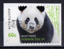 Australia 2012 Zoos 60c Giant Panda Self-adhesive Used - Oblitérés