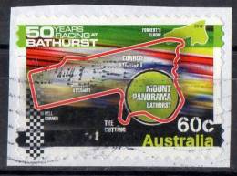 Australia 2012 Bathurst Car Racing 60c Circuit Self-adhesive Used  - - Oblitérés