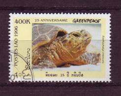 Laos YV 1244C O 1996 Tortue - Turtles