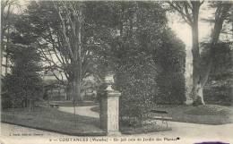 COUTANCES UN JOLI COIN DU JARDIN DES PLANTES - Coutances