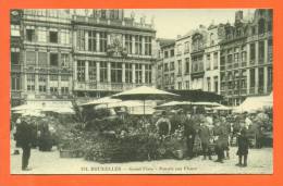 Belgique -  Bruxelles  "  Grand'place - Marché Aux Fleurs  " Carte Glacée - Markten