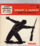 Mourir à Madrid De Frédéric Rossif - Musique De Maurice Jarre - Illustration Pochett : Pierre Teulon - Philips - Soundtracks, Film Music