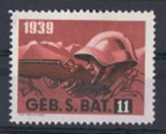 FP 273 - FELDPOST Infanterie GEB-S-BAT-11 Neuf - Labels