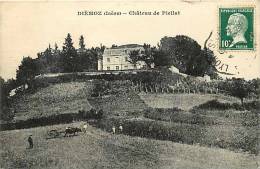 Isere -ref 507- Diemoz - Chateau De Piellat   - Carte Bon Etat  - - Diémoz