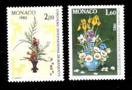 (034-35) Monaco  Nature / Plants / Flowers / Blumen / Bloemen	  ** / Mnh  Michel 1497+1558 - Autres & Non Classés