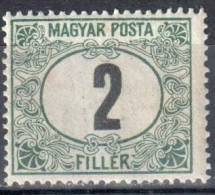 Hungary 1920, Postage Due,  Mi.52 - MNH - Nuevos