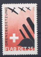 FP 304 - FELDPOST Fliegerabwehr / Défense Aérienne DET 25 Neuf - Etichette