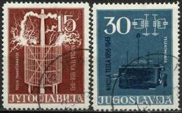 YUGOSLAVIA - JUGOSLAVIA - CROATIA  - NIKOLA TESLA - Perf L 12½   - Used - 1956 - RARE - Elettricità