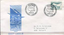 Greenland 1971-76. 7 FDCs - "Transport" - FDC