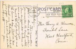 1722. Postal MIAMI (Florida) 1932. Saving Bonds. Villa Viscaya - Lettres & Documents