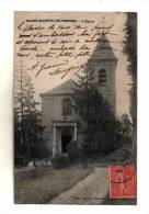 Saint Martin Du Tertre Vers 1900 Vue Sur L'eglise - Saint-Martin-du-Tertre