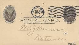 US Postcard Used 1907.  A-1333 - 1901-20