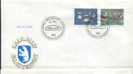 Greenland 1986-88. 6 FDCs "Ethnographic Objects" - FDC