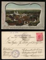 Brazil Brasilien 1906 Bahia SANTO AMARO Color Card To Germany - Cartas & Documentos