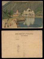 Brazil Brasilien 1908 Postcard Rio CAES DO URCA - Storia Postale