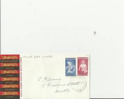 NEW ZEALAND 1963 –FDC PRINCE ALBERT HEALTH STAMPS ADDR. TO HUNTLY - W 2 ST  OF 1-2 1/2 ; 1-3 D, POSTM.HUNTLY  AUG 7 RE1 - FDC