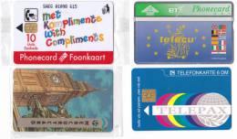 4 Phonecards World (mint,New) Rare ! - Zonder Classificatie
