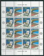 Greece 1988 Europa Cept 8 Perforated Sets MNH - 1988