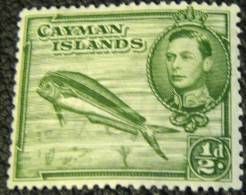 Cayman Islands 1938 Carribbean Dolphin 0.5d - Mint - Caimán (Islas)