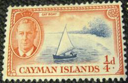 Cayman Island 1953 Cat Boat 0.25d - Used - Cayman Islands