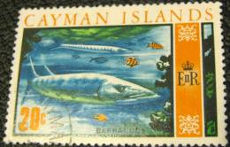 Cayman Islands 1969 Barracuda 20c - Used - Kaimaninseln