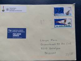 33/386    LETTRE USA - Dolphins
