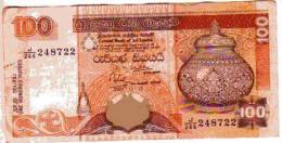 BILLET SRI LANKA - IDEM P.111 - 100 RUPEES - 12/12/2001 - RECIPIENT - RECOLTE DU THE - PERROQUET - Sri Lanka