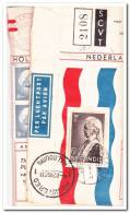 Nederland 1934 Letter Foldet Special Enveloppe England-Australia Douglas Flight - Poste Aérienne