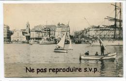 -  MARSEILLE - Cliché Pris Dans Le Vieux Port, Pas De Libellé, Face A La Canebière, Peu Courante, Très Bon état, Scans. - Alter Hafen (Vieux Port), Saint-Victor, Le Panier