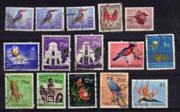 South Africa - 1961/63 - Definitives (Part Set, Watermark Union Coat Of Arms) - Used - Usados