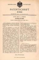 Original Patentschrift - Otto Arlt In Görlitz , 1895 , Apparat Zum Siegeln , Siegel , Siegellack !!! - Cachets