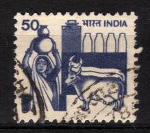 INDIA - 1982 YT 722 USED DENT.13 - Used Stamps