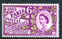 1963 Great Britain MNH (**) 1 Stamp Paris Postal Conference Scott # 392 - Unused Stamps