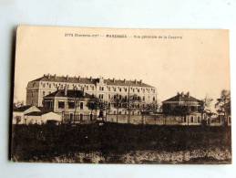 Carte Postale Ancienne : MARENNES : Vue Generale De La Caserne - Marennes