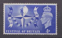 Great Britain, 1951, SG 514, Unused, No Gum - Ungebraucht