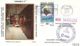 ARIANE L05 Enveloppe Illustrée CNES Cachet CSG ESA Oblitérée KOUROU 9/9/1982 - Europe