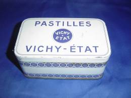 Boîte Métal "PASTILLES VICHY". - Cajas