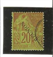 TIMBRES DES COLONIES FRANCAISES DE 1881   N° 23 A Oblitéré - Oblitérés