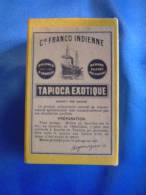 Boîte Cartonnée "TAPIOCA EXOTIQUE " Cie Franco Indienne. - Boxes