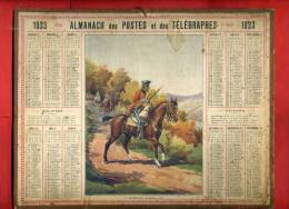 ALMANACH DES POSTES ET TELEGRAPHES 1923 HUSSARDS CONFLANS 1806 - Grand Format : 1921-40