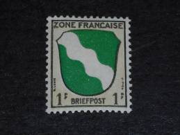 ALLEMAGNE OCCUPATION FRANCAISE YT 1 * - ARMOIRIES BLASON RHENANIE - - Emisiones Generales