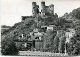 CPSM 43 ENVIRONS DE  BRIOUDE RUINES DU CHATEAU DE DOMEYRAT 1956  Grand Format  15 X 10,5 Cm - Brioude